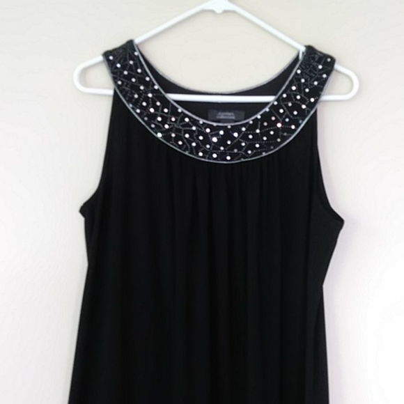 Dress Barn Sparkle Stretch Dress 10 - Picture 2 of 12